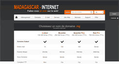 Desktop Screenshot of madagascar-internet.mg